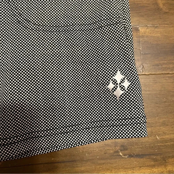 Jofit Skirt Skor Tennis Athletic Plaid Checkered Size Small Black S - Picture 2 of 6